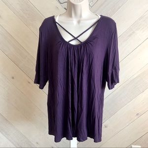 Soft 1/2 sleeves top